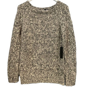 Joes Jeans Womens Barre Sweater Size S Heather Gray Alpaca Blend Rhinestones NWT